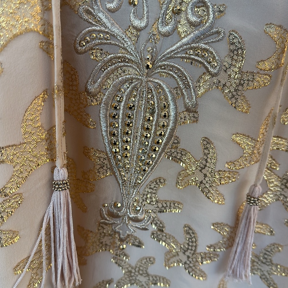 Lilly Pulitzer gold metallic dress size XXS. - Picture 5 of 9